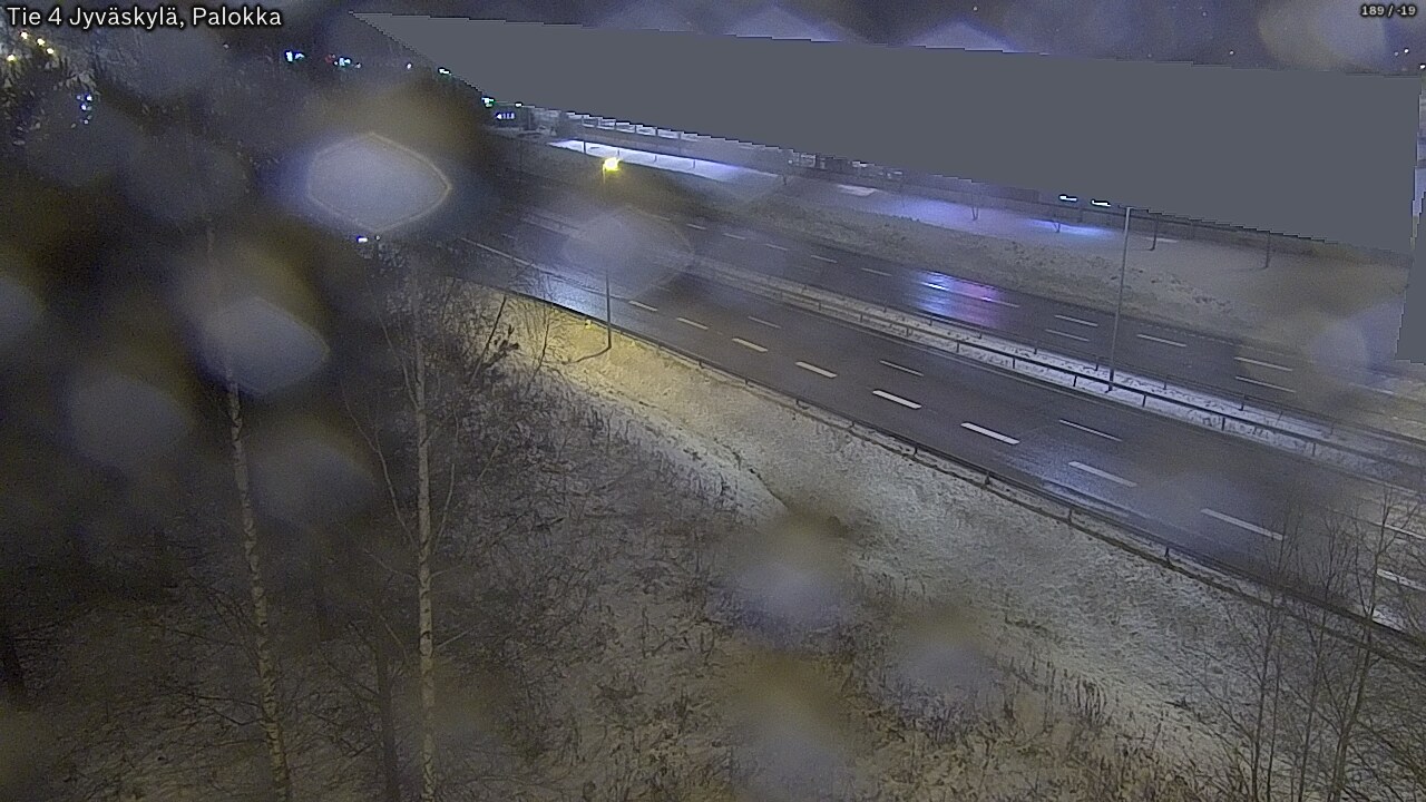 Weather Camera Image Väg 4 Jyväskylä, Palokka, Jyväskylä, Keski-Suomi