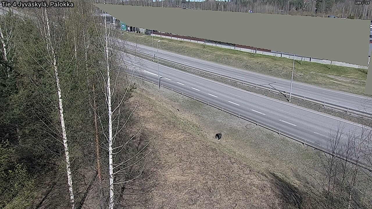 Weather Camera Image Väg 4 Jyväskylä, Palokka, Jyväskylä, Keski-Suomi