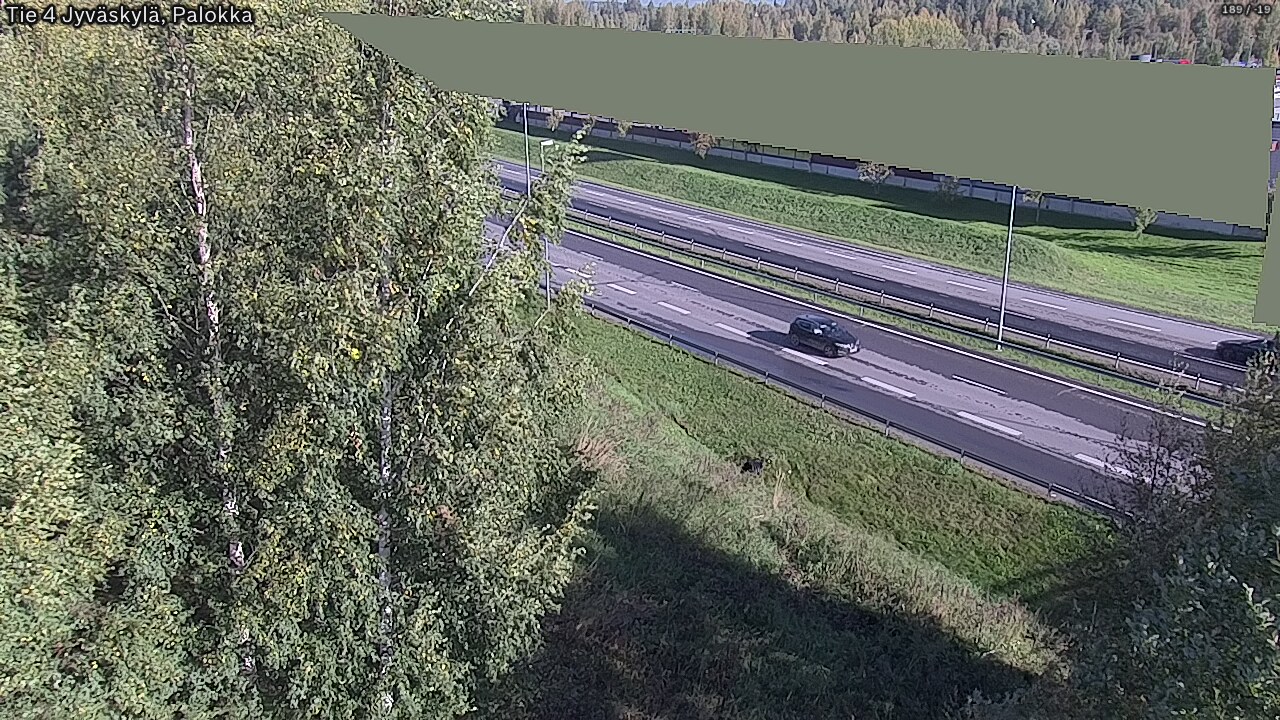 Weather Camera Image Road 4 Jyväskylä, Palokka, Jyväskylä, Keski-Suomi