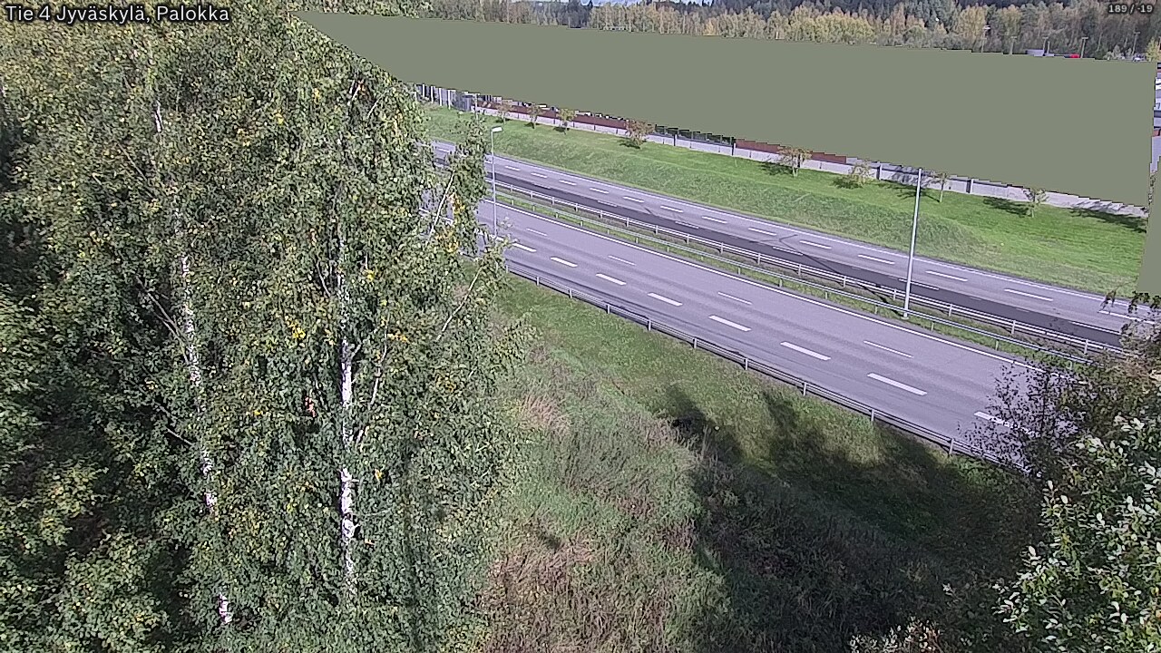 Weather Camera Image Road 4 Jyväskylä, Palokka, Jyväskylä, Keski-Suomi