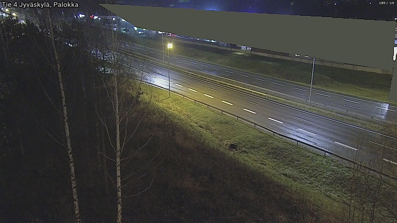 Weather Camera Image Väg 4 Jyväskylä, Palokka, Jyväskylä, Keski-Suomi