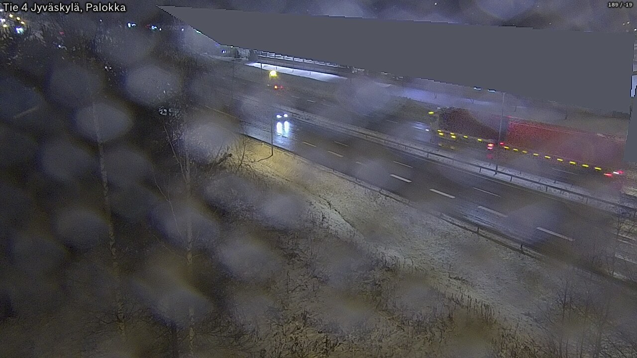 Weather Camera Image Väg 4 Jyväskylä, Palokka, Jyväskylä, Keski-Suomi