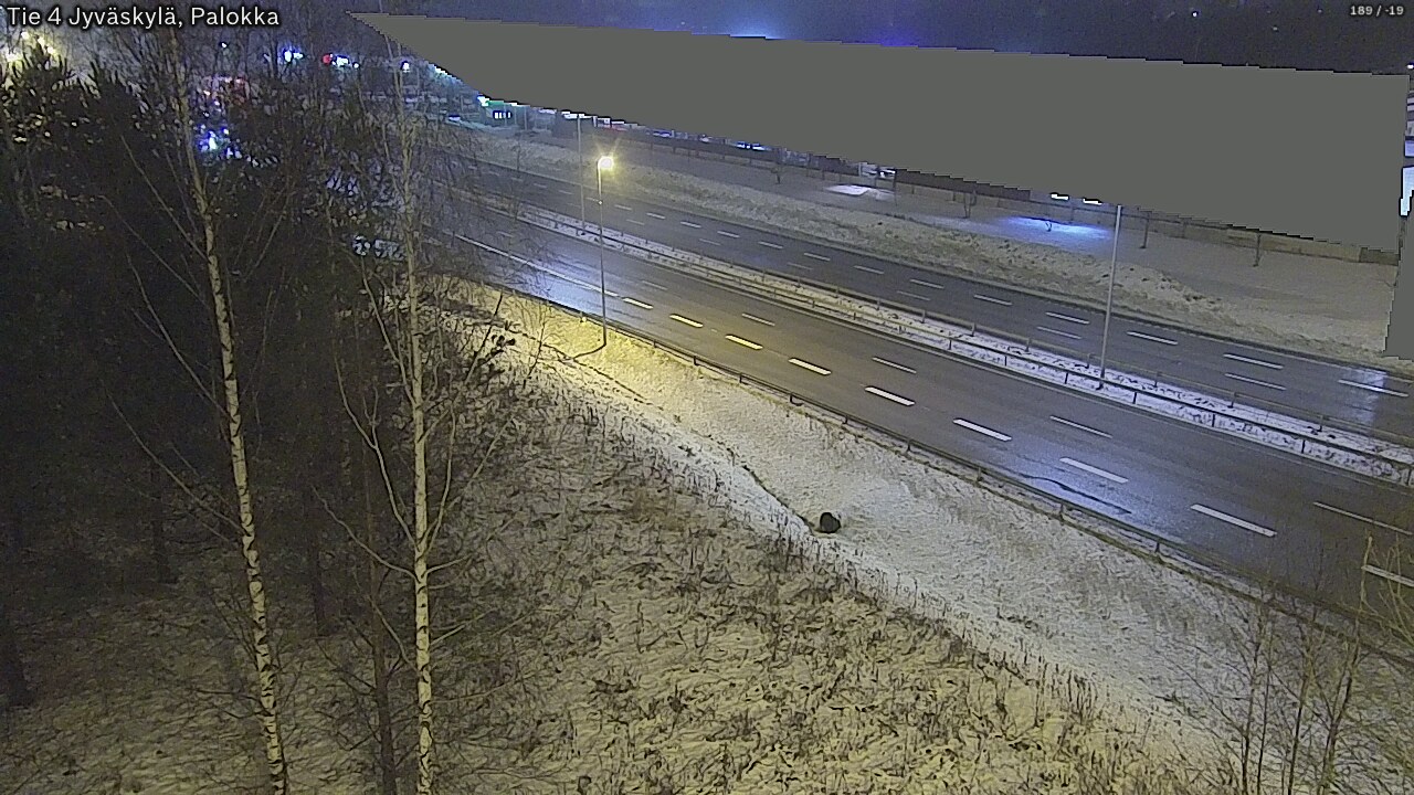 Weather Camera Image Väg 4 Jyväskylä, Palokka, Jyväskylä, Keski-Suomi