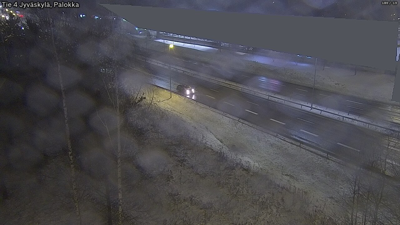 Weather Camera Image Väg 4 Jyväskylä, Palokka, Jyväskylä, Keski-Suomi