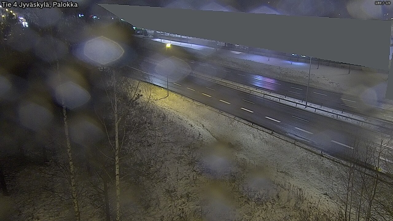 Weather Camera Image Väg 4 Jyväskylä, Palokka, Jyväskylä, Keski-Suomi