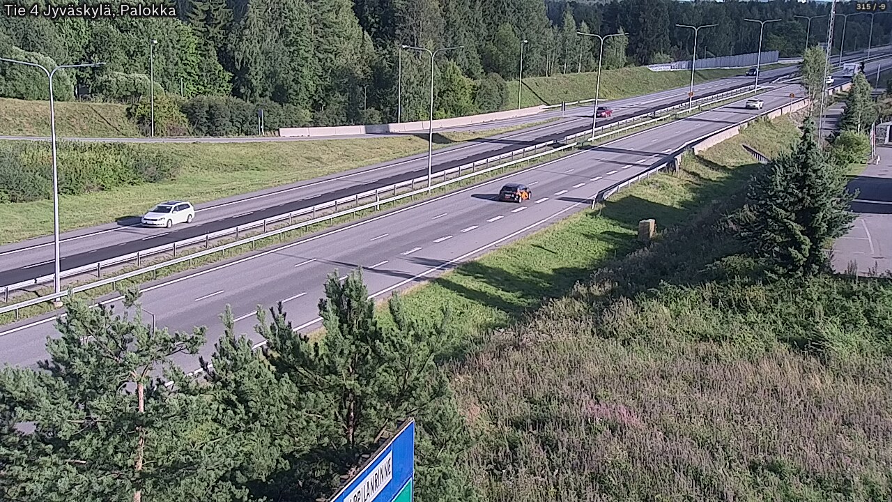 Kelikamerat Kuva Tie 4 Jyväskylä, Palokka, Jyväskylä, Keski-Suomi