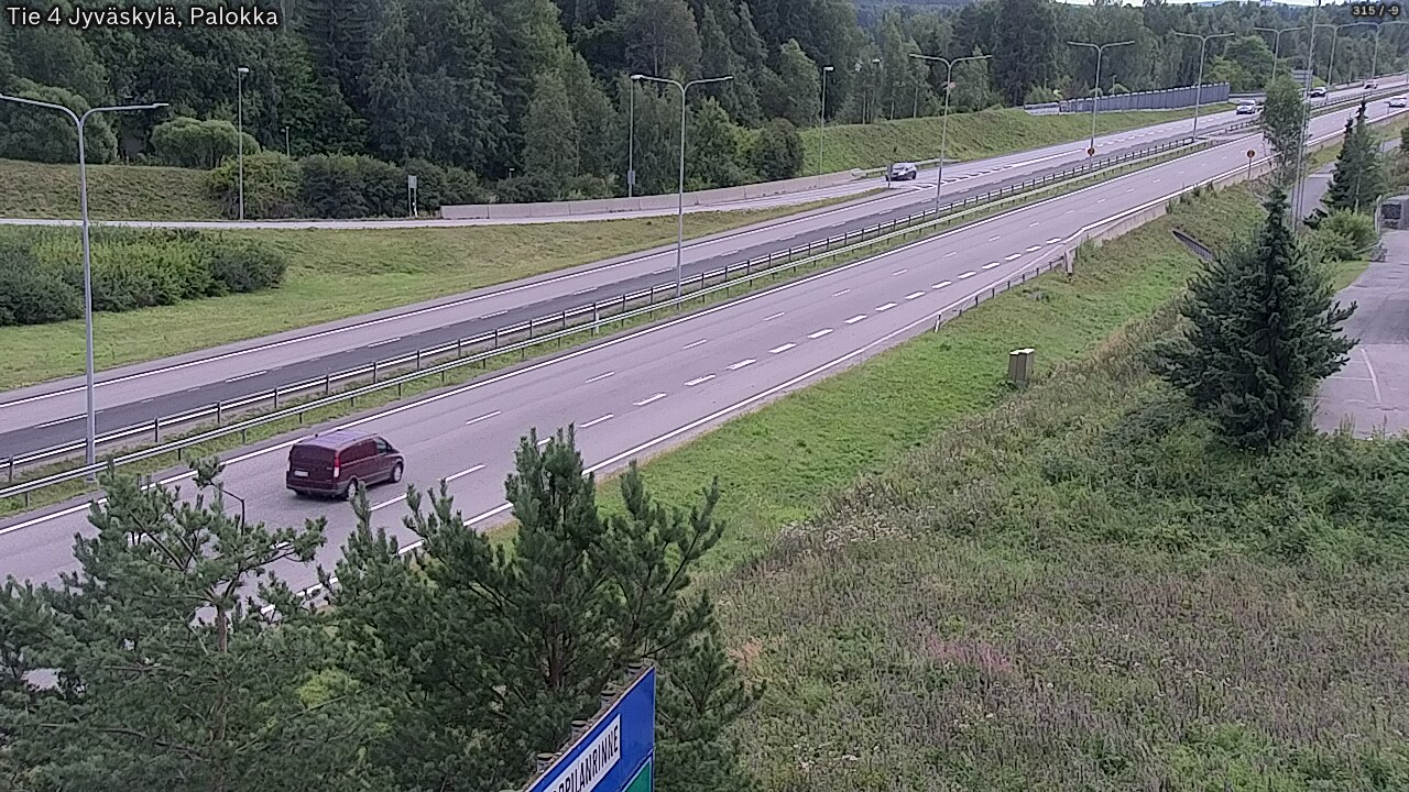 Kelikamerat Kuva Tie 4 Jyväskylä, Palokka, Jyväskylä, Keski-Suomi