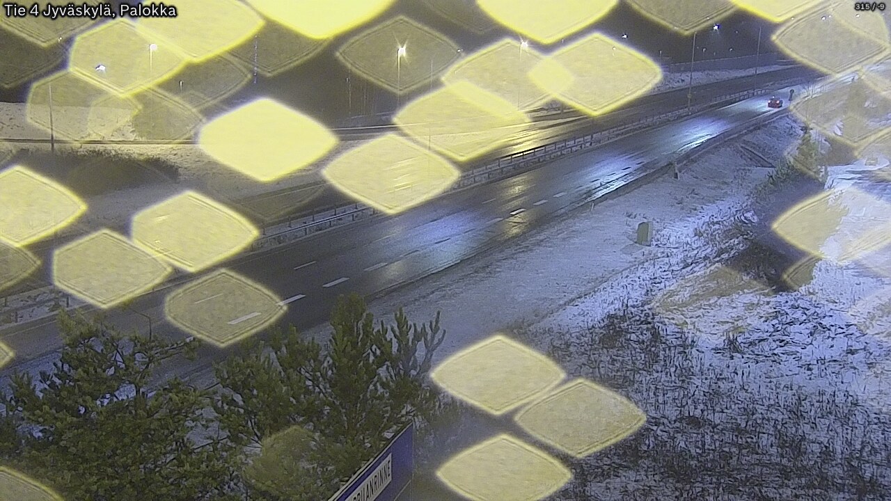 Weather Camera Image Väg 4 Jyväskylä, Palokka, Jyväskylä, Keski-Suomi