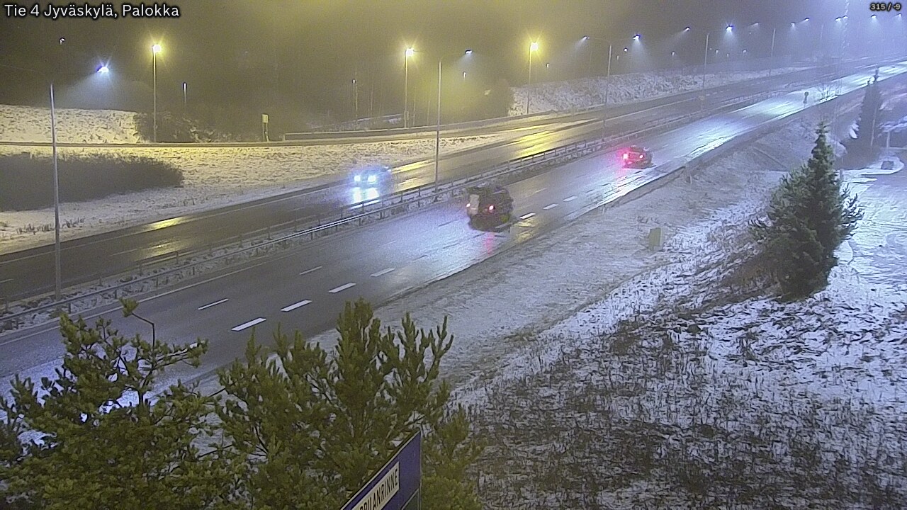 Weather Camera Image Väg 4 Jyväskylä, Palokka, Jyväskylä, Keski-Suomi