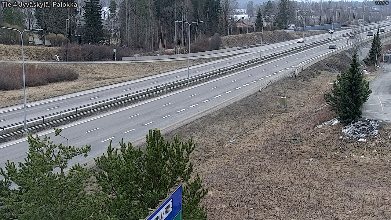 Kelikamerat Kuva Tie 4 Jyväskylä, Palokka, Jyväskylä, Keski-Suomi