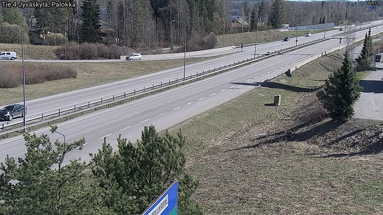 Kelikamerat Kuva Tie 4 Jyväskylä, Palokka, Jyväskylä, Keski-Suomi