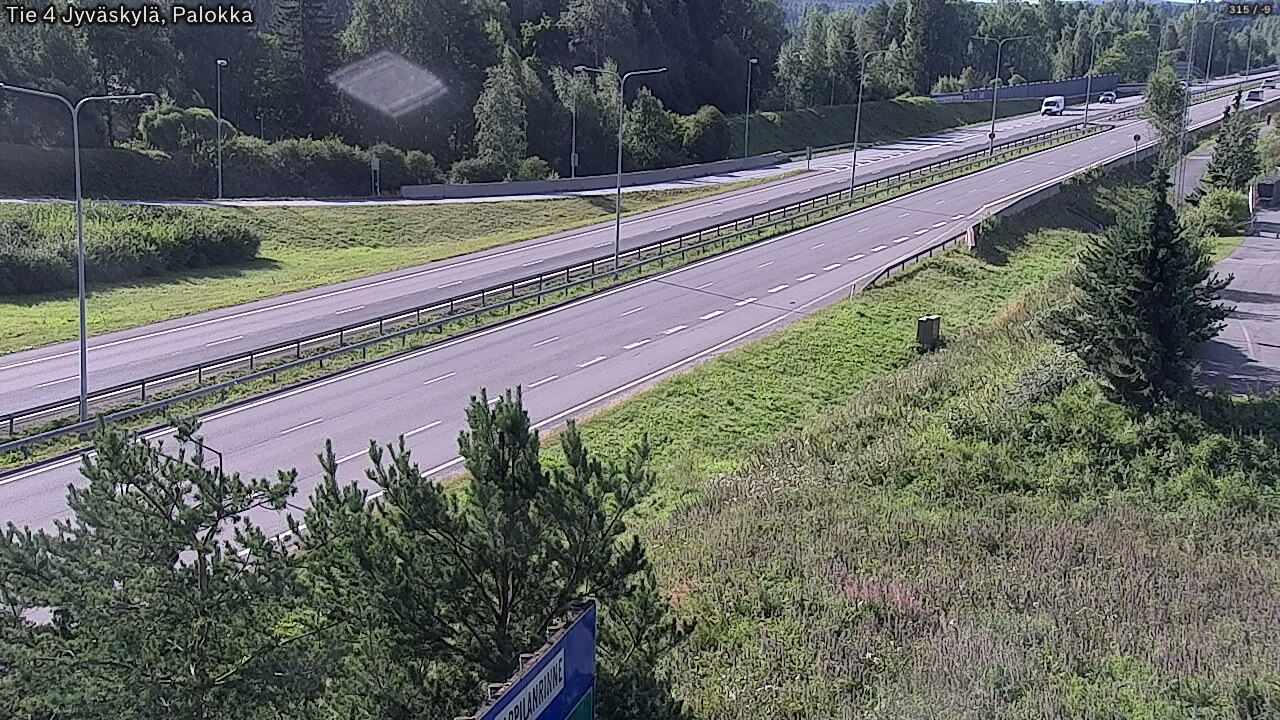 Kelikamerat Kuva Tie 4 Jyväskylä, Palokka, Jyväskylä, Keski-Suomi