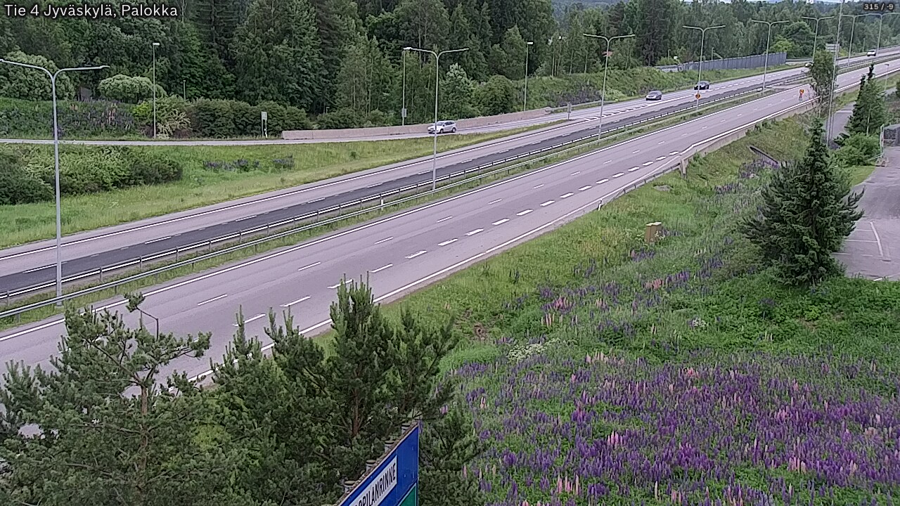 Kelikamerat Kuva Tie 4 Jyväskylä, Palokka, Jyväskylä, Keski-Suomi