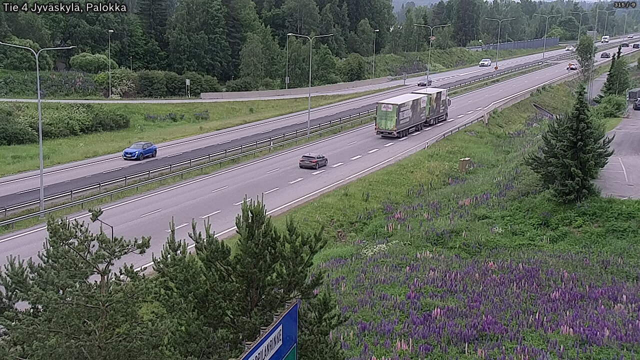 Kelikamerat Kuva Tie 4 Jyväskylä, Palokka, Jyväskylä, Keski-Suomi