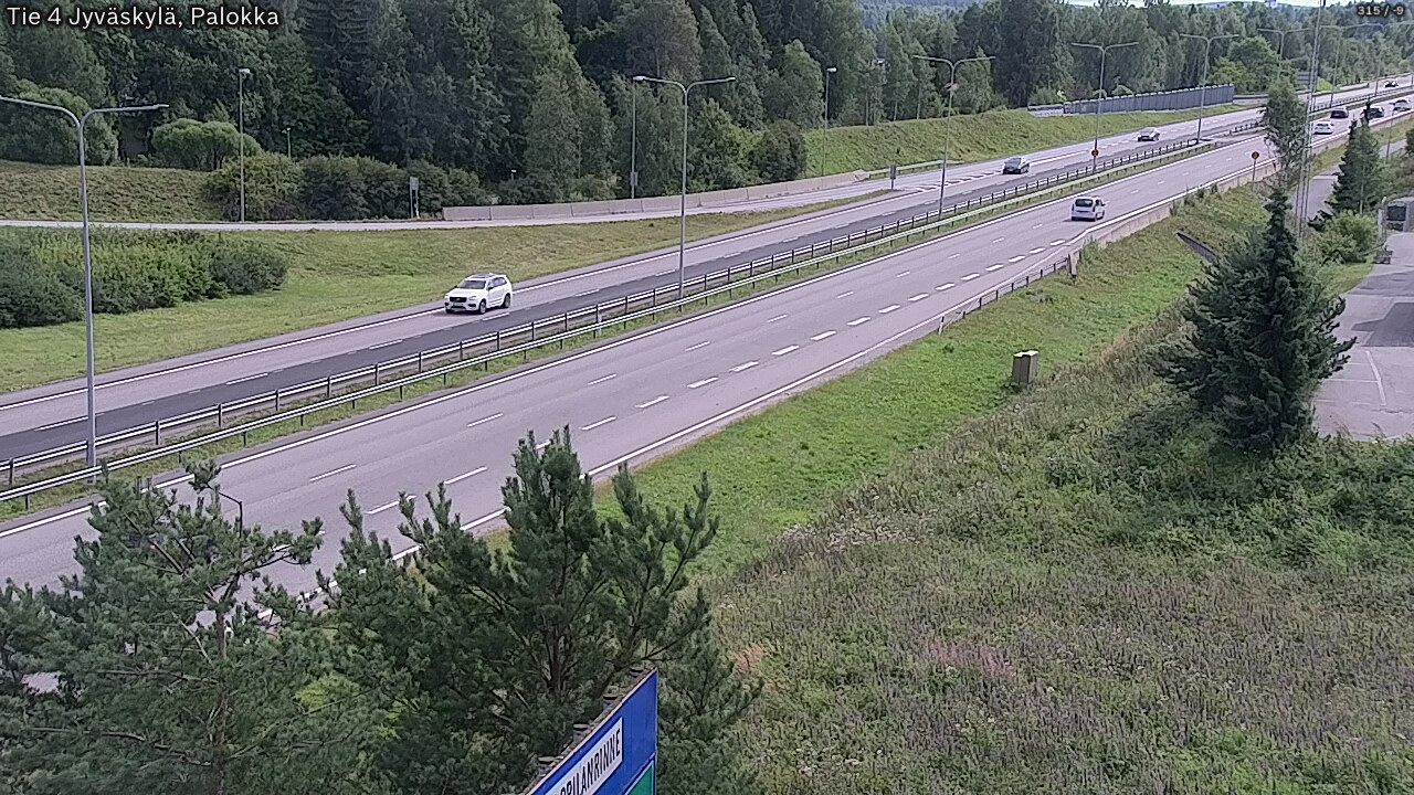 Kelikamerat Kuva Tie 4 Jyväskylä, Palokka, Jyväskylä, Keski-Suomi