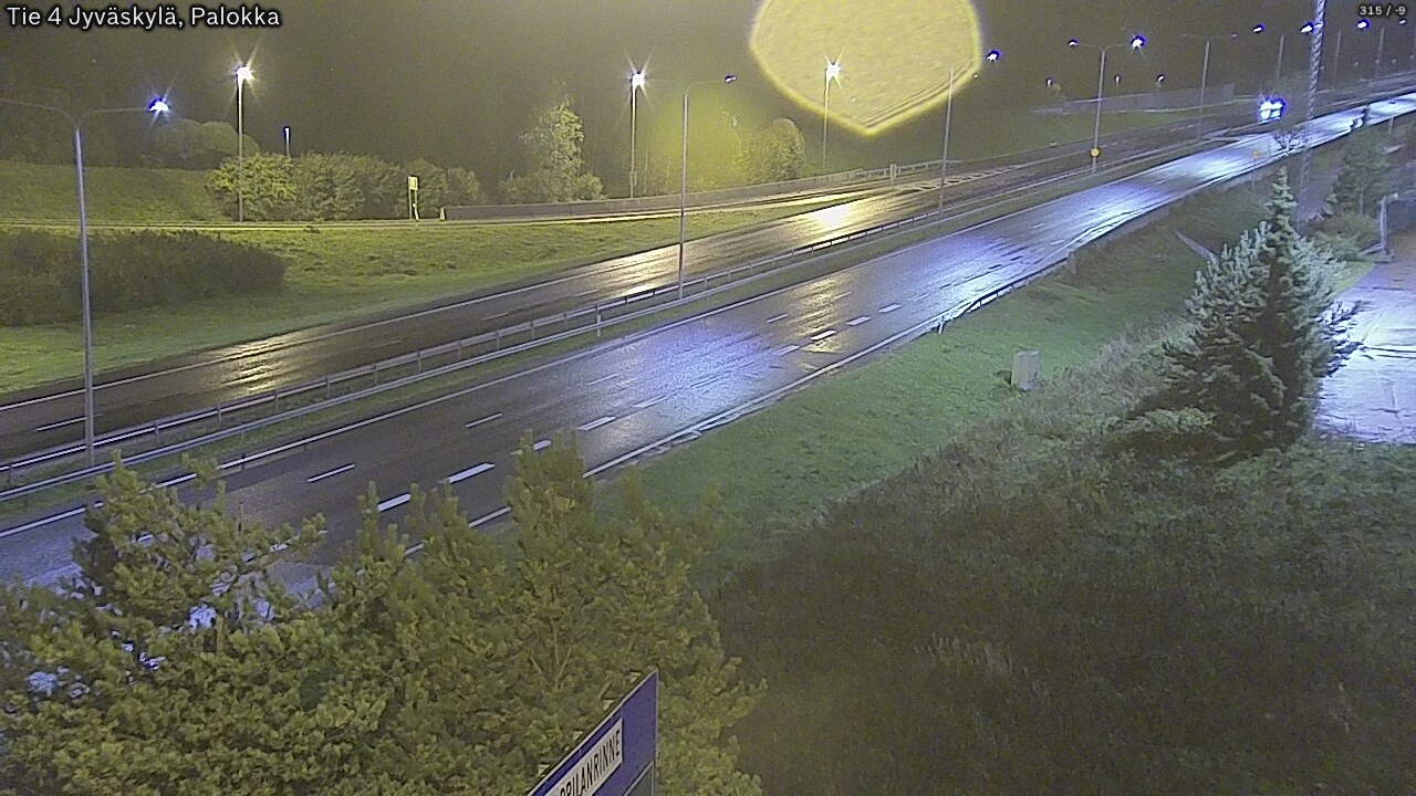 Weather Camera Image Väg 4 Jyväskylä, Palokka, Jyväskylä, Keski-Suomi