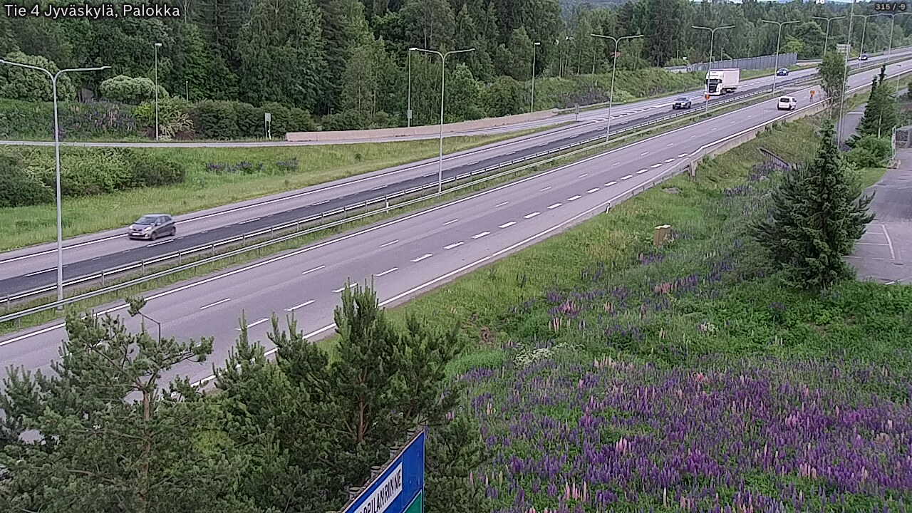 Kelikamerat Kuva Tie 4 Jyväskylä, Palokka, Jyväskylä, Keski-Suomi