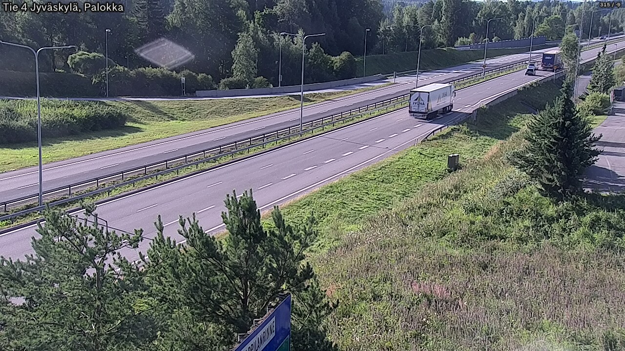 Kelikamerat Kuva Tie 4 Jyväskylä, Palokka, Jyväskylä, Keski-Suomi