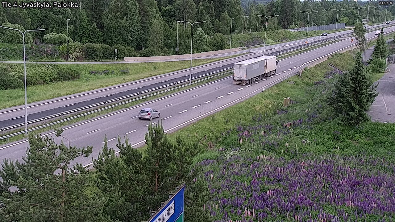 Kelikamerat Kuva Tie 4 Jyväskylä, Palokka, Jyväskylä, Keski-Suomi