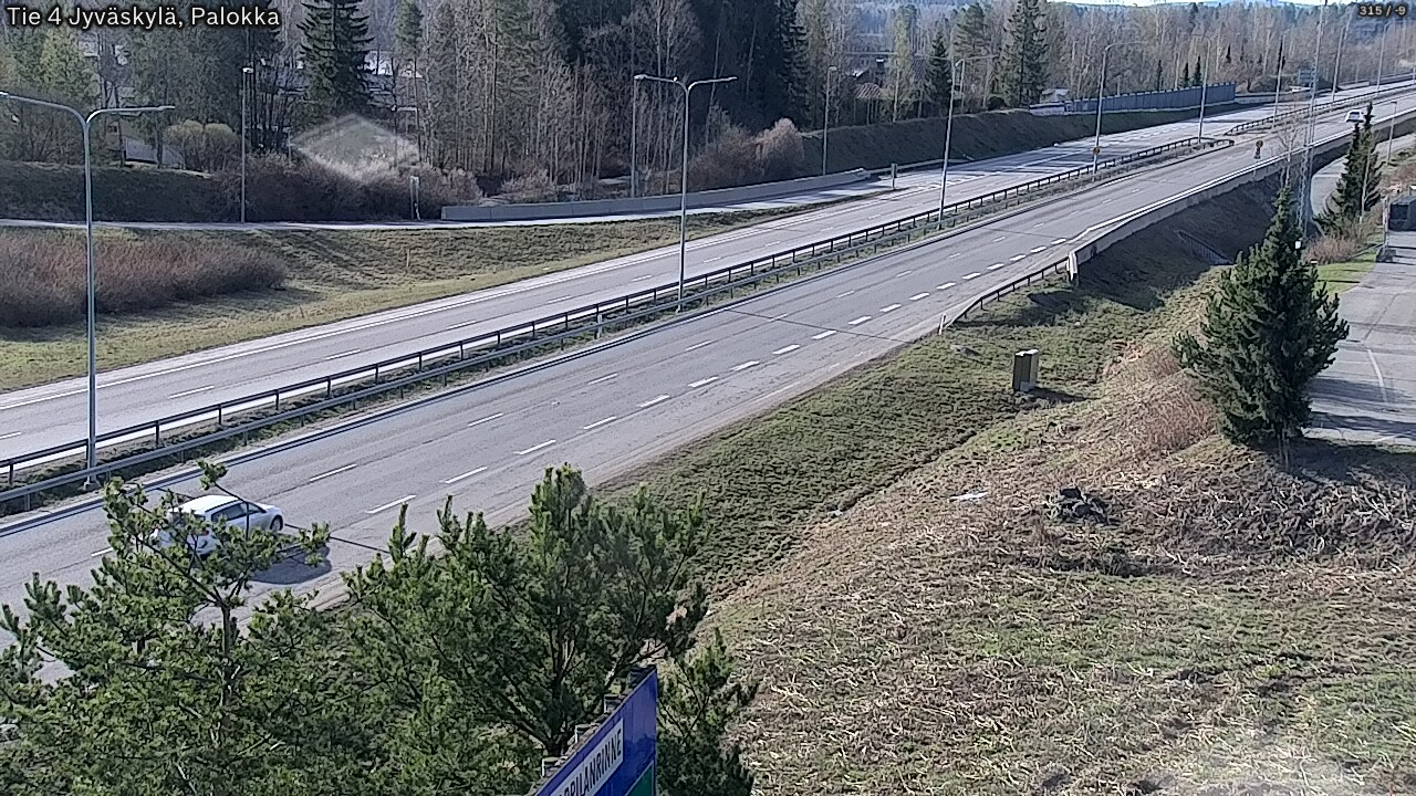 Kelikamerat Kuva Tie 4 Jyväskylä, Palokka, Jyväskylä, Keski-Suomi
