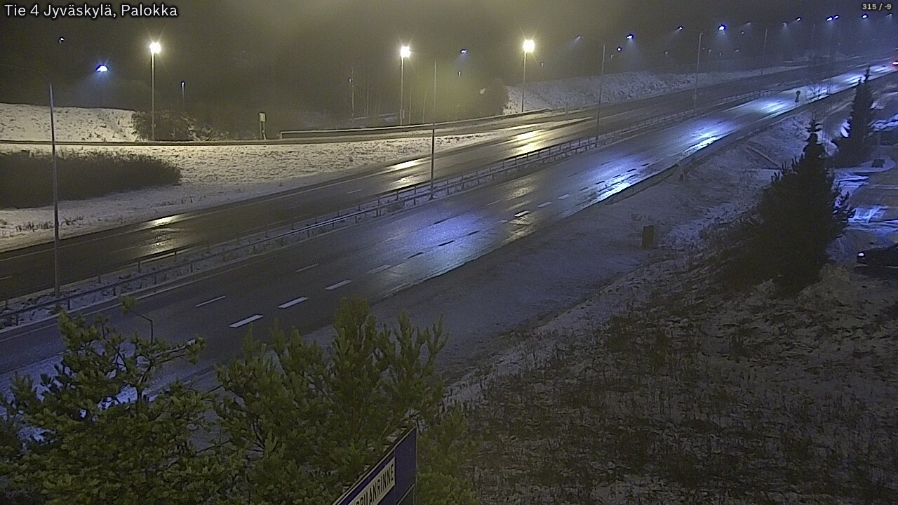 Weather Camera Image Väg 4 Jyväskylä, Palokka, Jyväskylä, Keski-Suomi