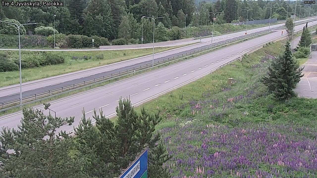 Kelikamerat Kuva Tie 4 Jyväskylä, Palokka, Jyväskylä, Keski-Suomi