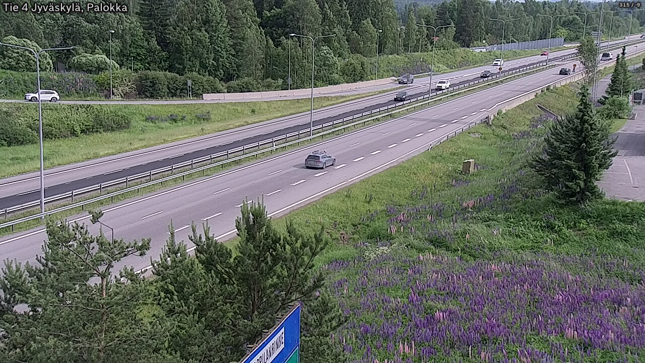 Kelikamerat Kuva Tie 4 Jyväskylä, Palokka, Jyväskylä, Keski-Suomi