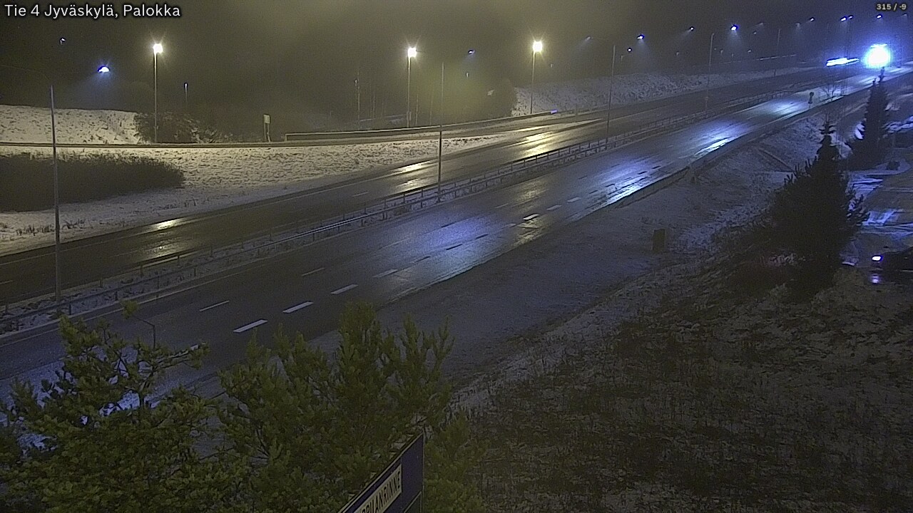 Weather Camera Image Väg 4 Jyväskylä, Palokka, Jyväskylä, Keski-Suomi