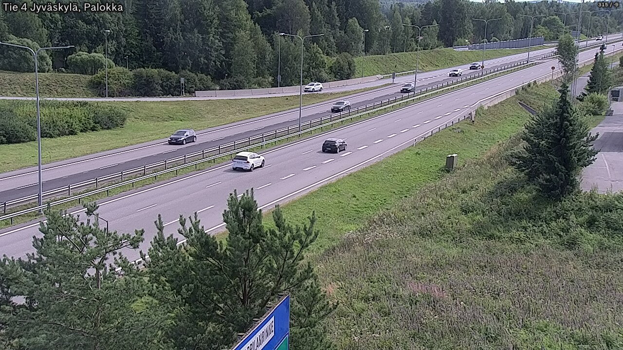 Kelikamerat Kuva Tie 4 Jyväskylä, Palokka, Jyväskylä, Keski-Suomi