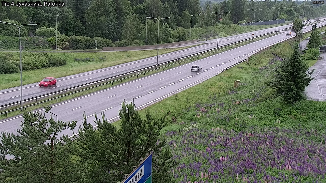 Kelikamerat Kuva Tie 4 Jyväskylä, Palokka, Jyväskylä, Keski-Suomi