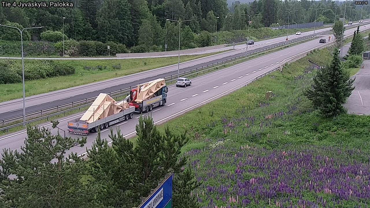 Kelikamerat Kuva Tie 4 Jyväskylä, Palokka, Jyväskylä, Keski-Suomi