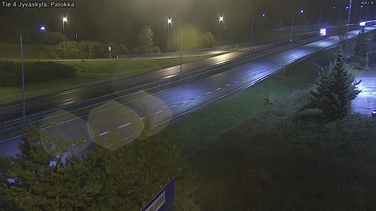 Weather Camera Image Väg 4 Jyväskylä, Palokka, Jyväskylä, Keski-Suomi