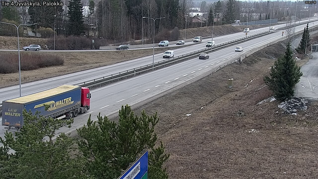 Kelikamerat Kuva Tie 4 Jyväskylä, Palokka, Jyväskylä, Keski-Suomi