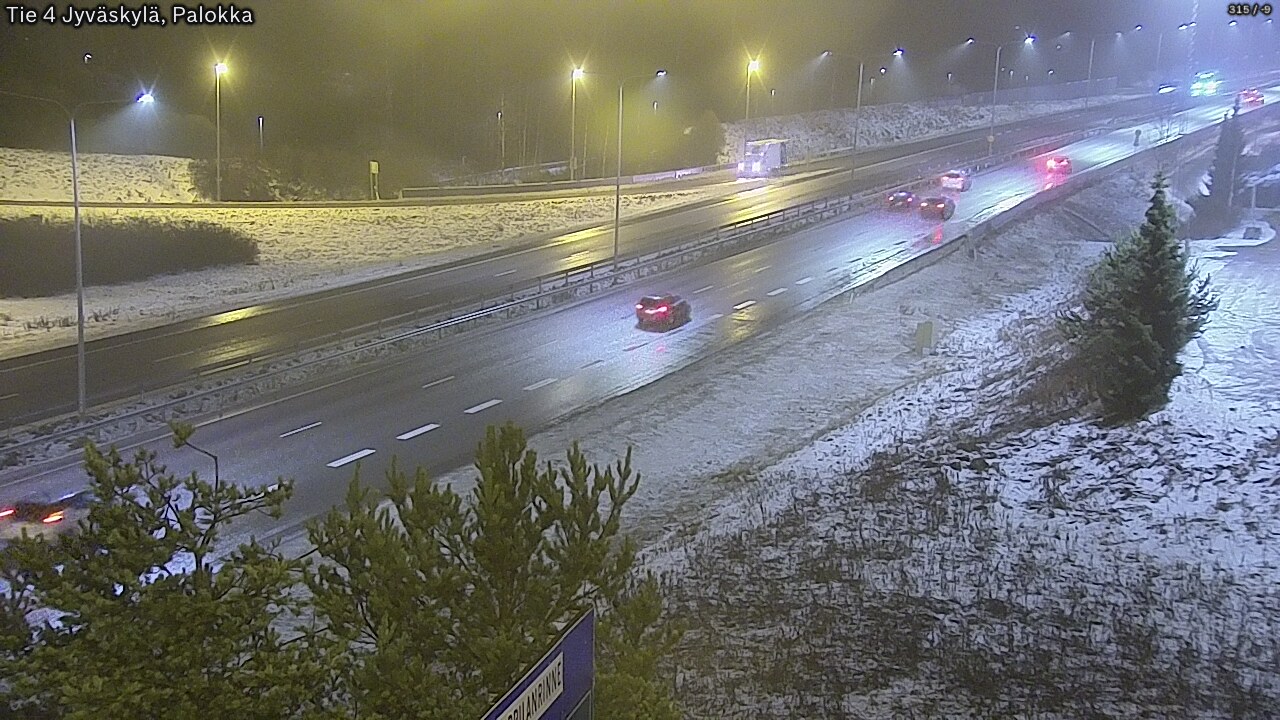 Weather Camera Image Väg 4 Jyväskylä, Palokka, Jyväskylä, Keski-Suomi