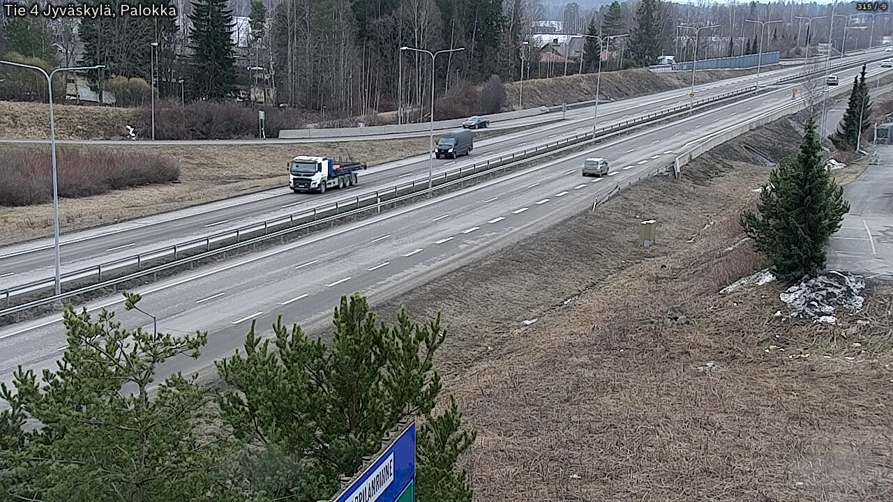 Kelikamerat Kuva Tie 4 Jyväskylä, Palokka, Jyväskylä, Keski-Suomi