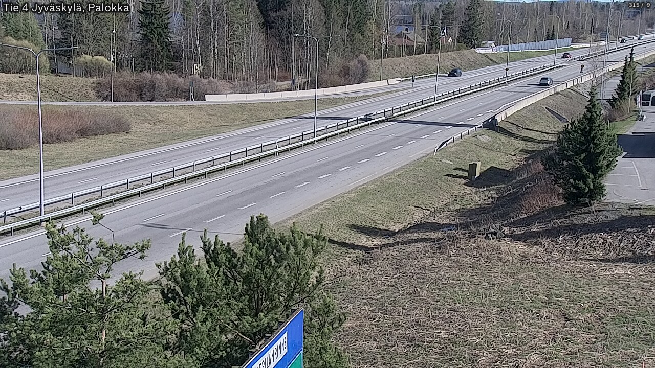 Kelikamerat Kuva Tie 4 Jyväskylä, Palokka, Jyväskylä, Keski-Suomi