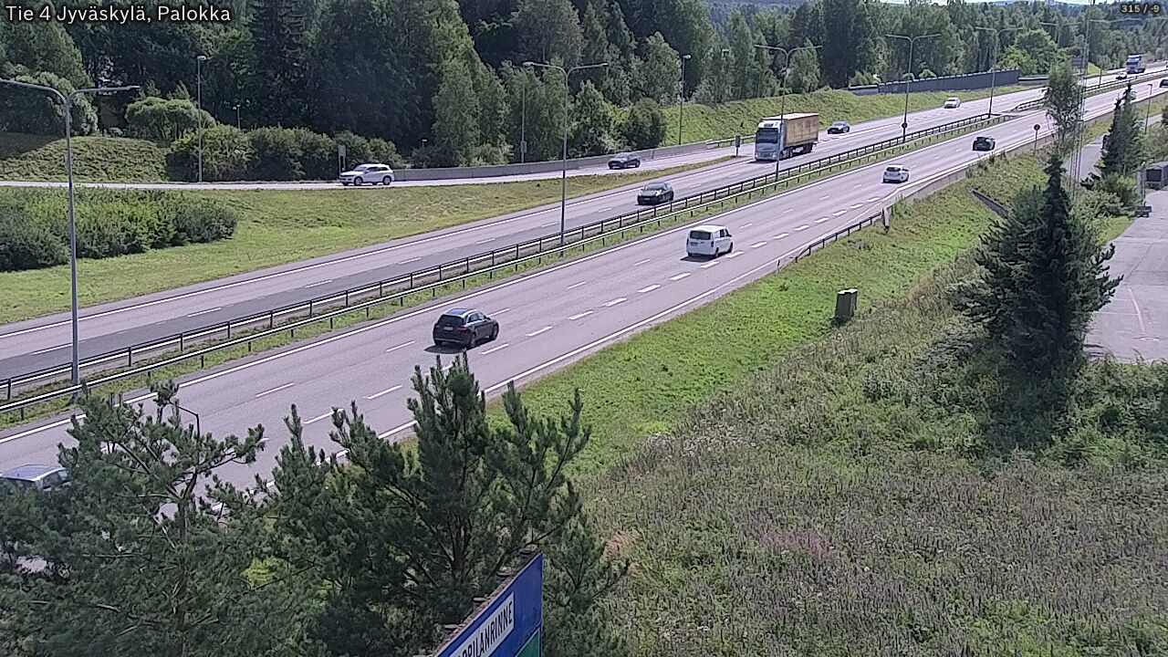 Kelikamerat Kuva Tie 4 Jyväskylä, Palokka, Jyväskylä, Keski-Suomi