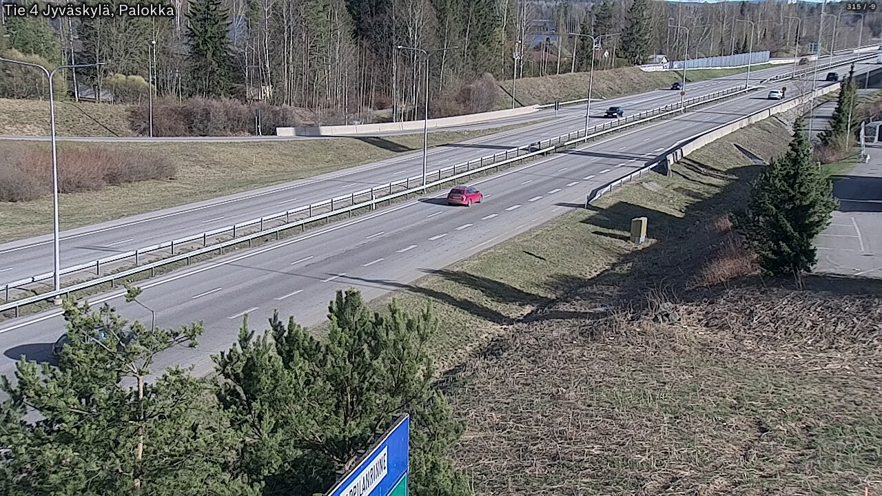 Kelikamerat Kuva Tie 4 Jyväskylä, Palokka, Jyväskylä, Keski-Suomi