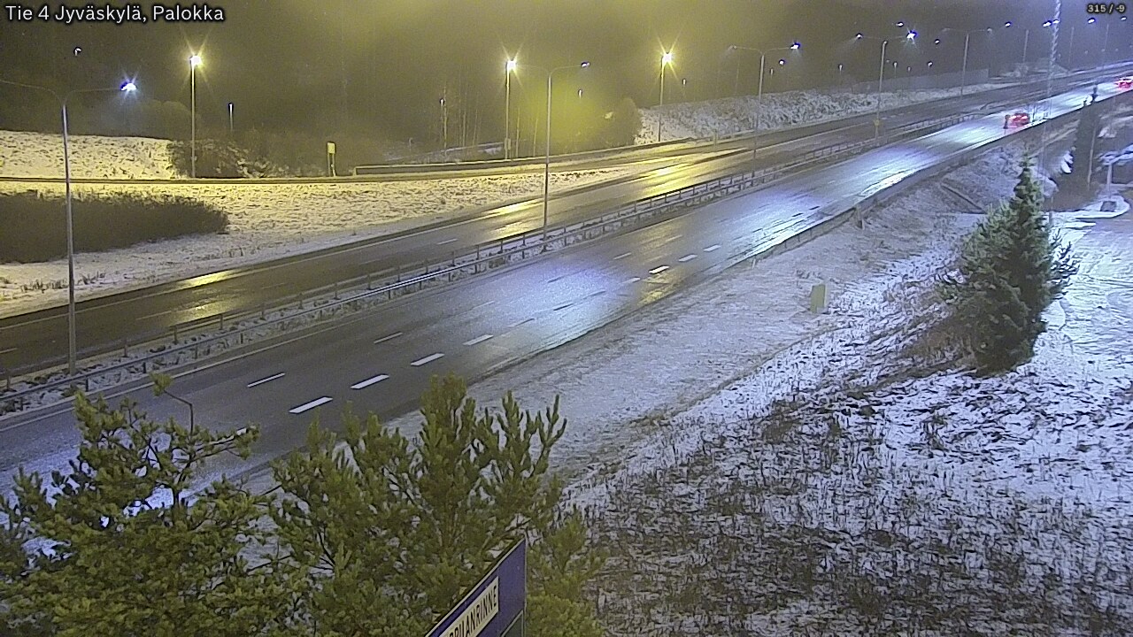 Weather Camera Image Väg 4 Jyväskylä, Palokka, Jyväskylä, Keski-Suomi