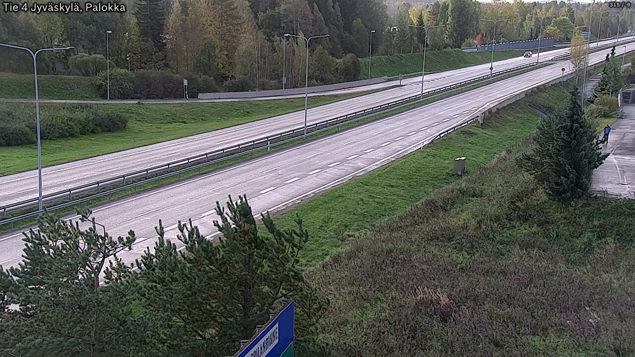 Weather Camera Image Väg 4 Jyväskylä, Palokka, Jyväskylä, Keski-Suomi