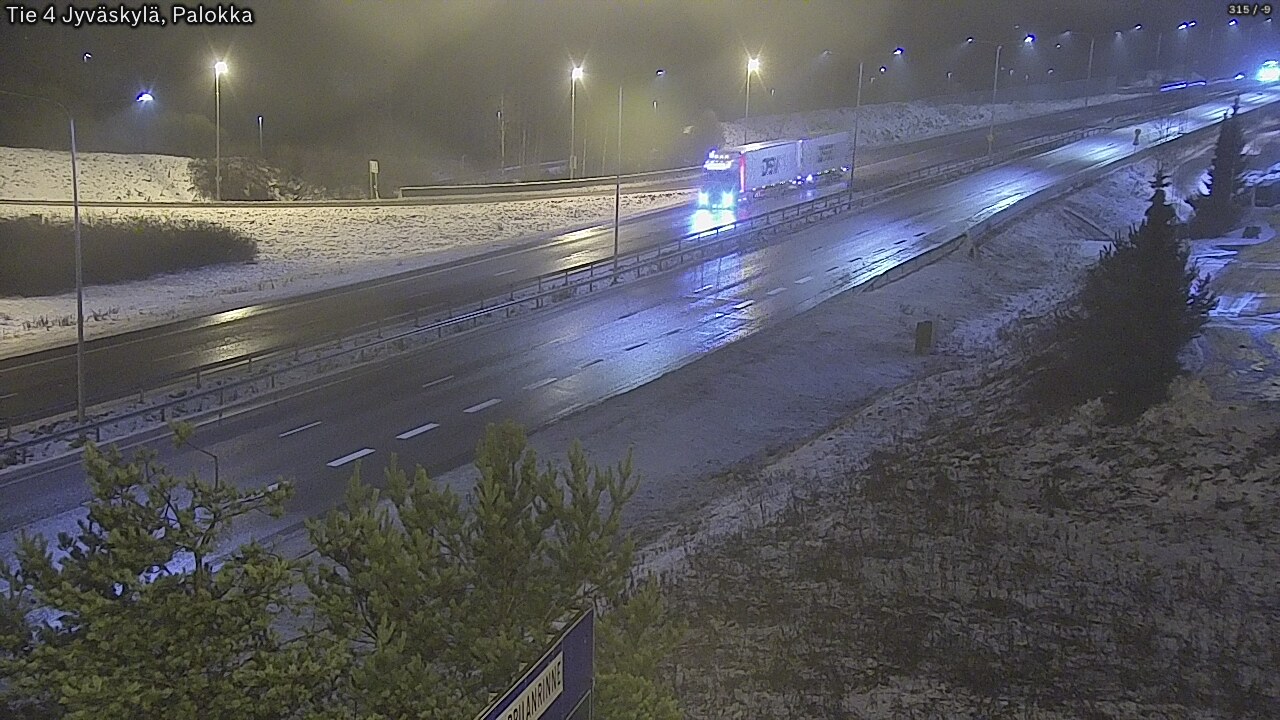 Weather Camera Image Väg 4 Jyväskylä, Palokka, Jyväskylä, Keski-Suomi