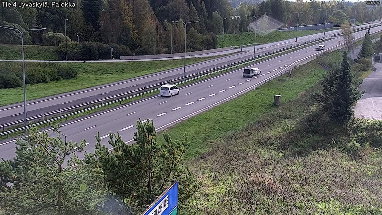 Weather Camera Image Road 4 Jyväskylä, Palokka, Jyväskylä, Keski-Suomi