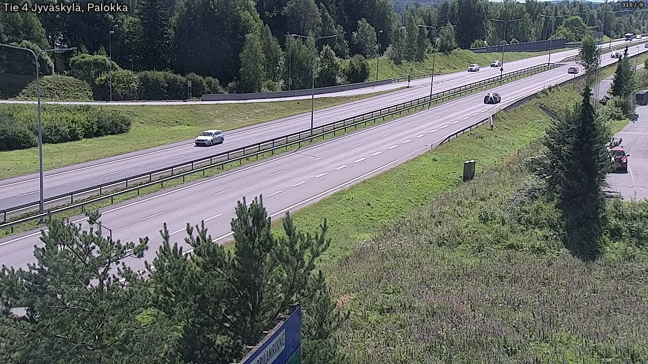 Kelikamerat Kuva Tie 4 Jyväskylä, Palokka, Jyväskylä, Keski-Suomi