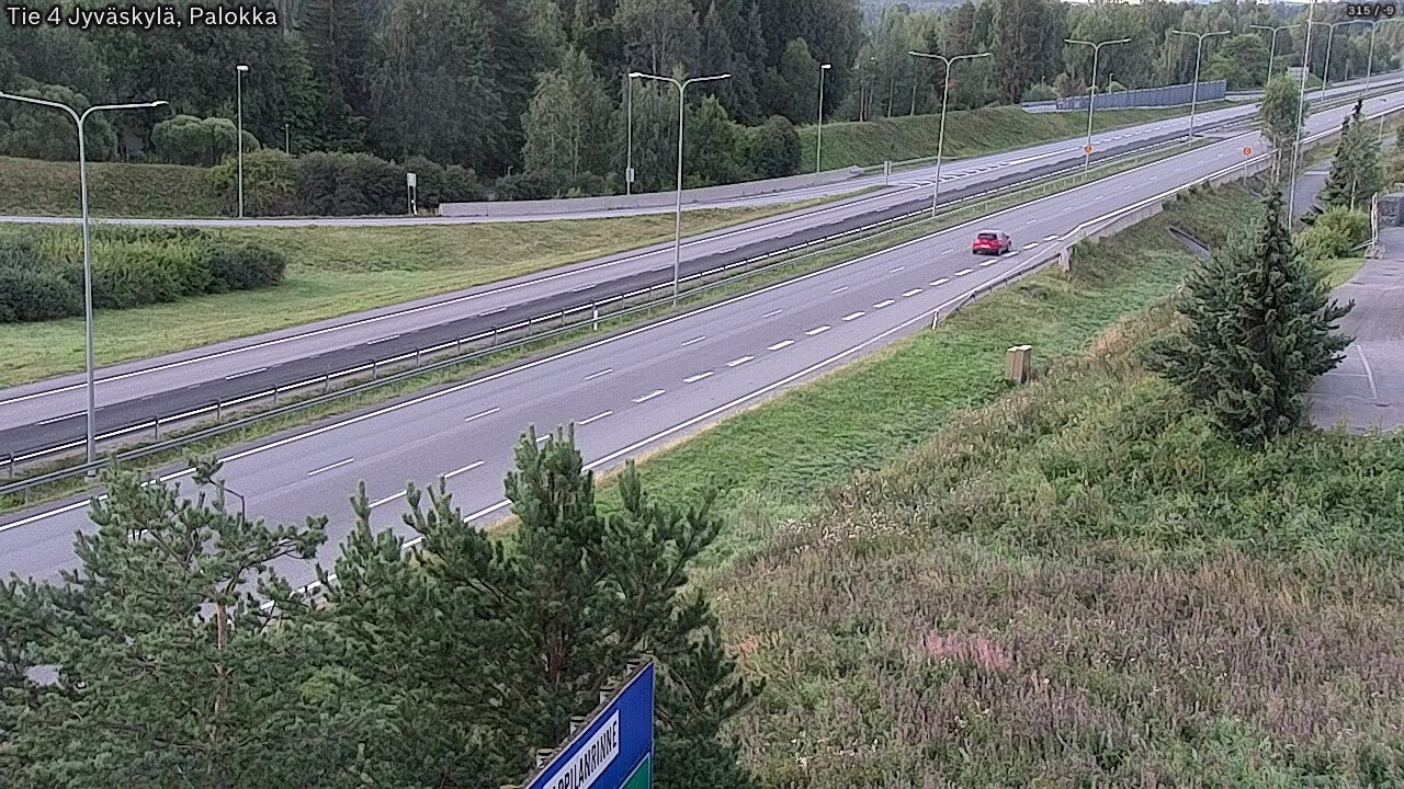 Kelikamerat Kuva Tie 4 Jyväskylä, Palokka, Jyväskylä, Keski-Suomi