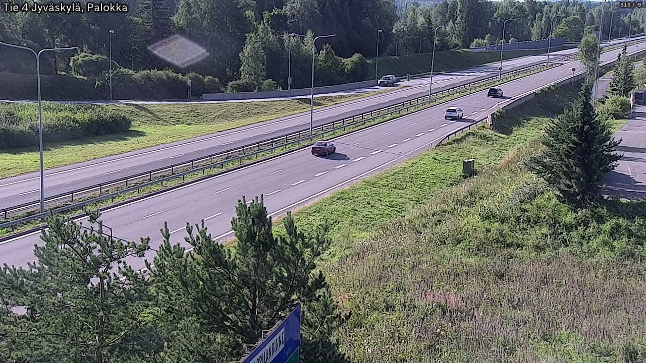 Kelikamerat Kuva Tie 4 Jyväskylä, Palokka, Jyväskylä, Keski-Suomi