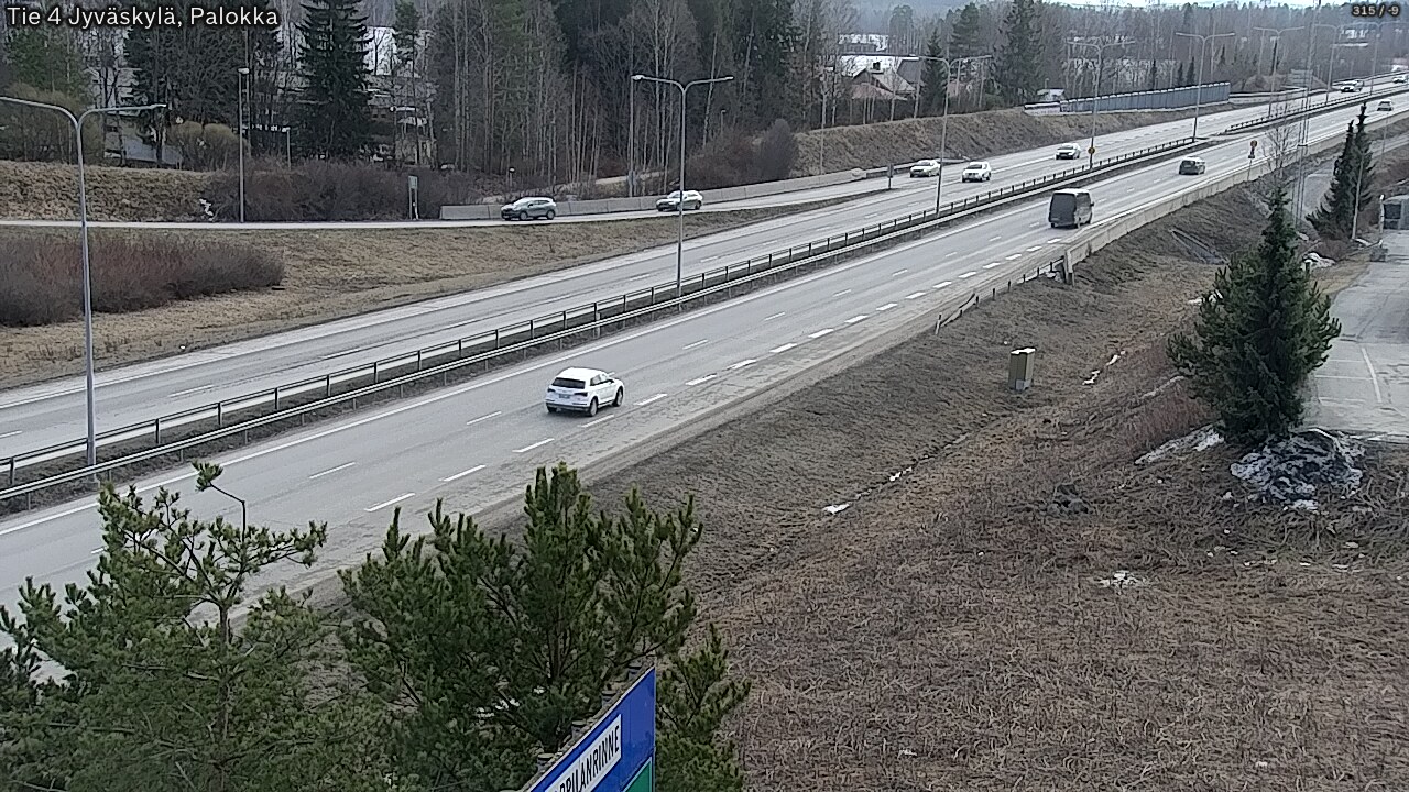 Kelikamerat Kuva Tie 4 Jyväskylä, Palokka, Jyväskylä, Keski-Suomi