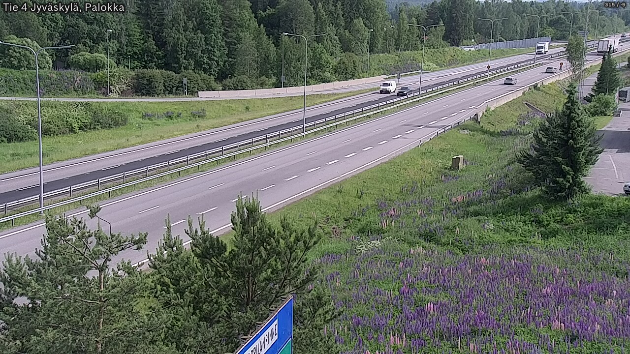 Kelikamerat Kuva Tie 4 Jyväskylä, Palokka, Jyväskylä, Keski-Suomi