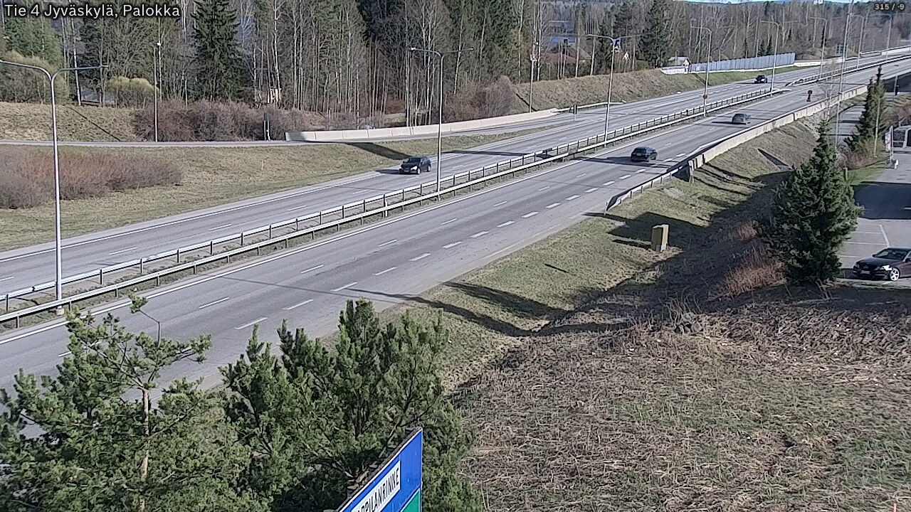 Kelikamerat Kuva Tie 4 Jyväskylä, Palokka, Jyväskylä, Keski-Suomi