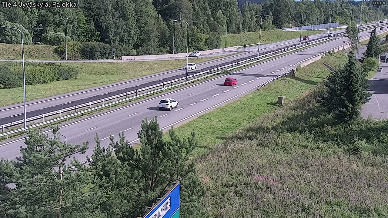 Kelikamerat Kuva Tie 4 Jyväskylä, Palokka, Jyväskylä, Keski-Suomi