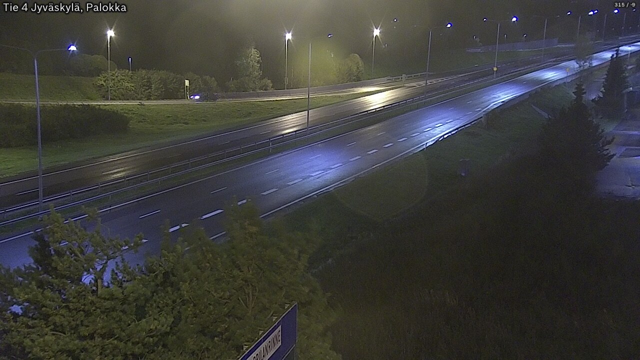 Weather Camera Image Väg 4 Jyväskylä, Palokka, Jyväskylä, Keski-Suomi